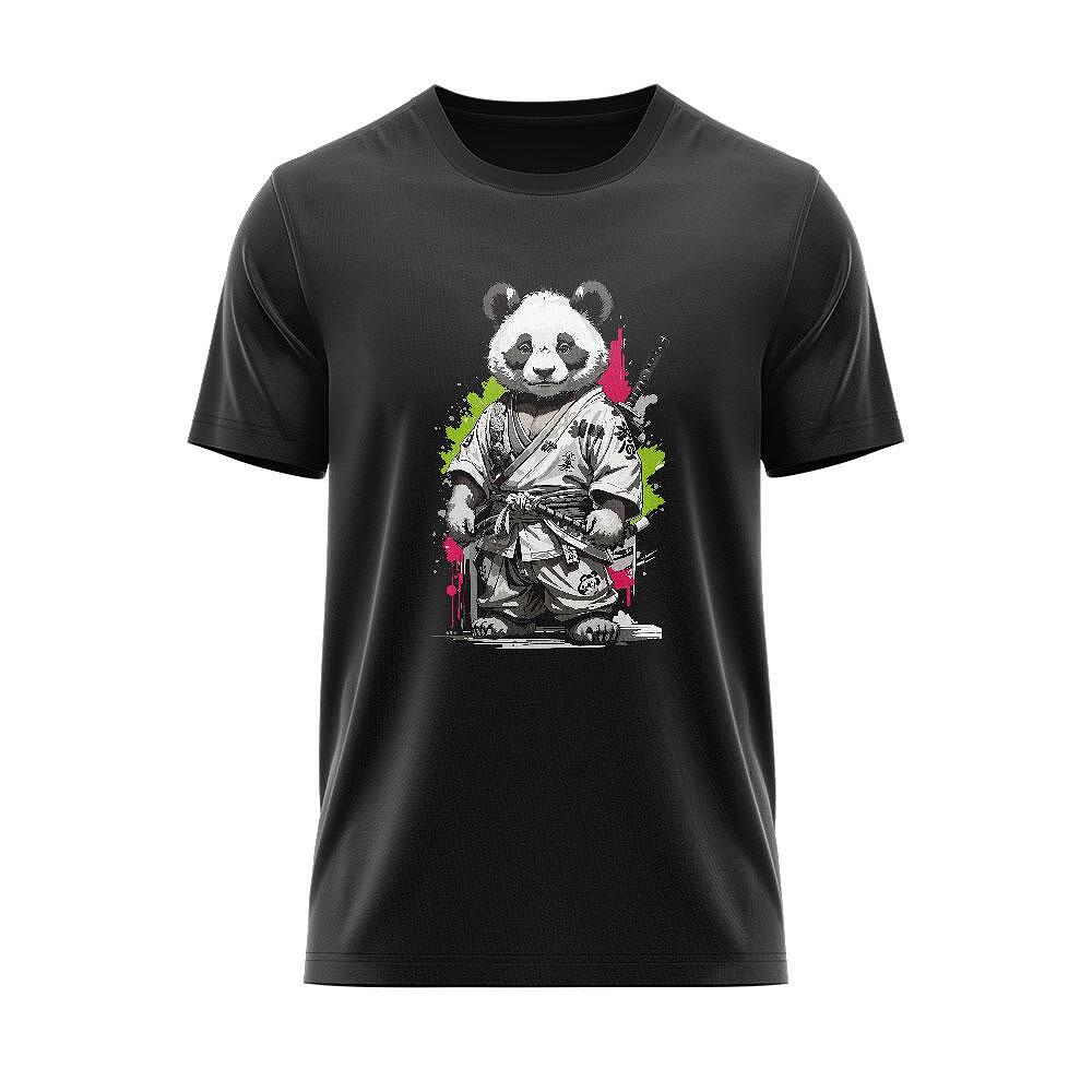 T-shirt Japan Panda Samurai JPN_101