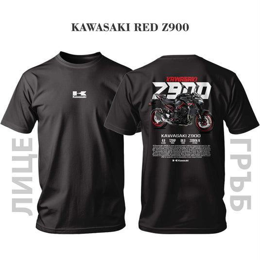 Тениска RED Kawasaki Z900