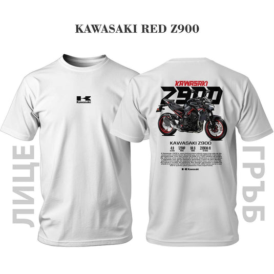 Тениска RED Kawasaki Z900