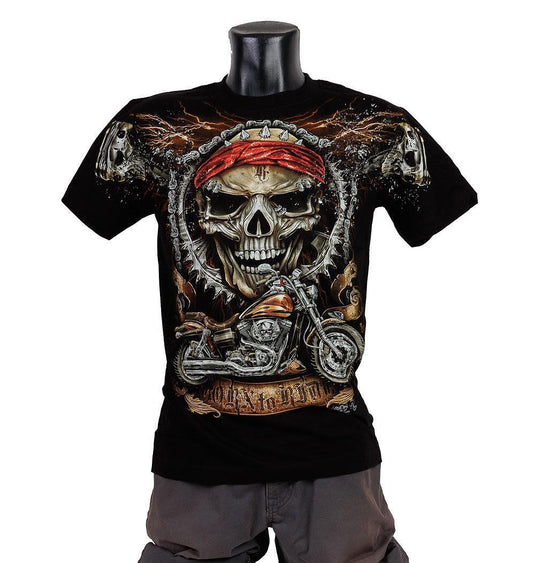 Тениска Born to Ride FHD-40