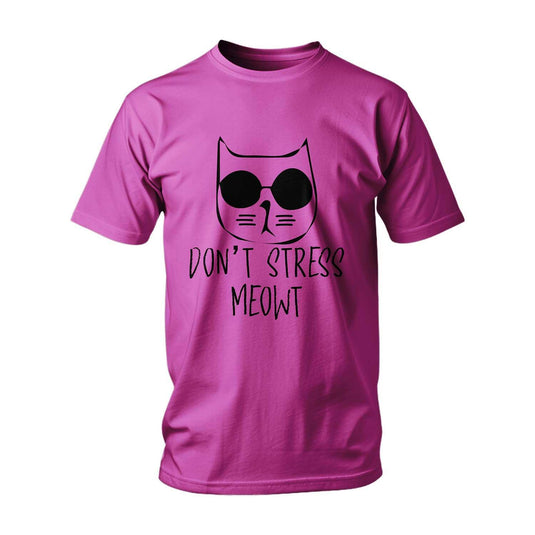 Тениска Don't Stress Meowt
