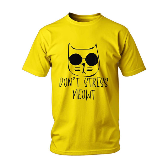 Тениска Don't Stress Meowt
