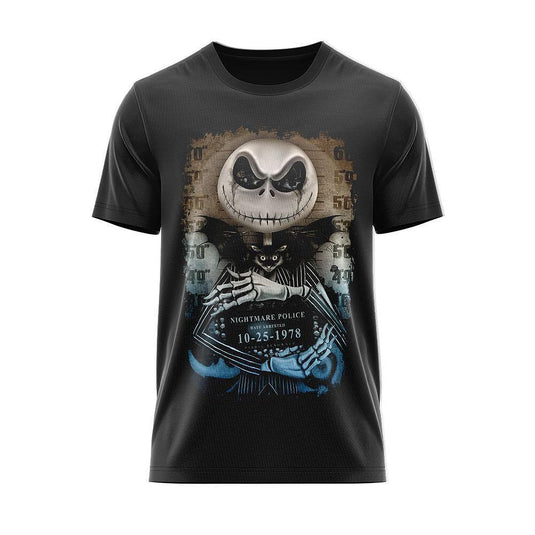 Тениска Jack Skellington Mug Shot