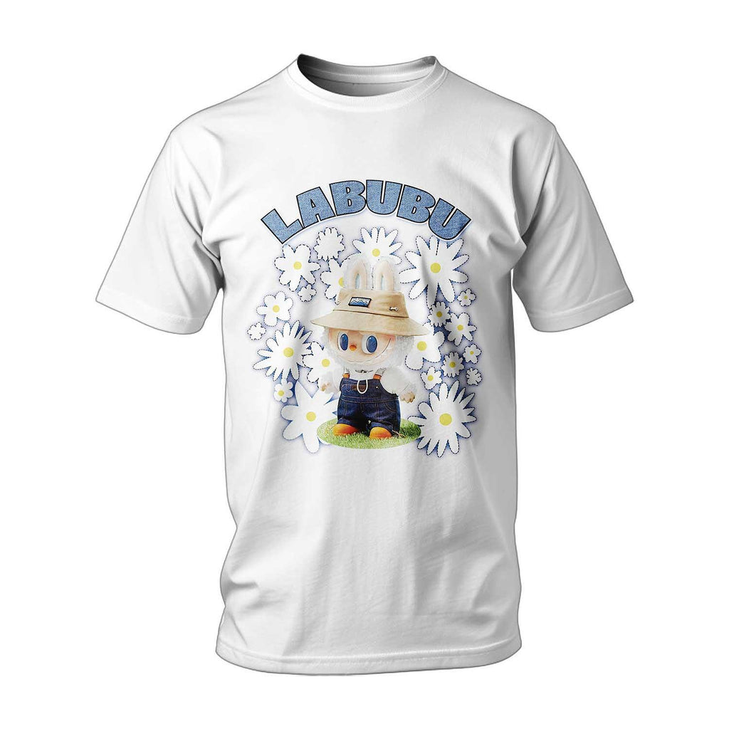 Tricou Labubu 09 Labubu și margaretele