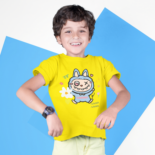 Тениска Labubu 14 Blue Jump