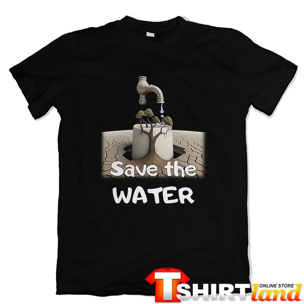 T-shirt Green Planet - "Save the Water"