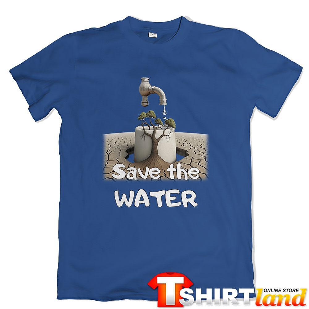 T-shirt Green Planet - "Save the Water"