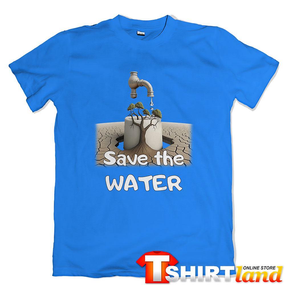 T-shirt Green Planet - "Save the Water"