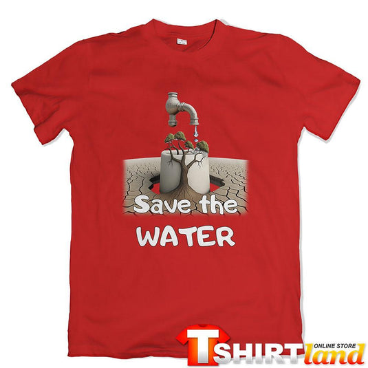 Тениска Зелена планета - "Save the Water"