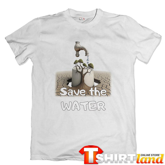 Тениска Зелена планета - "Save the Water"
