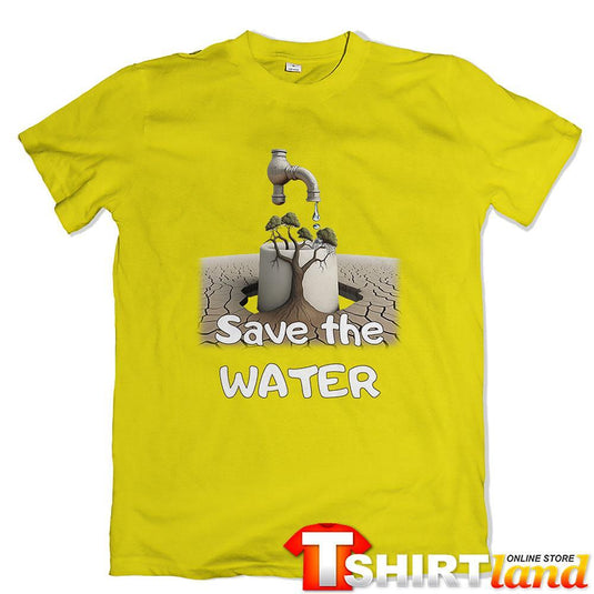 Тениска Зелена планета - "Save the Water"
