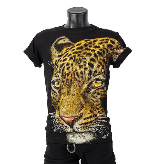 Тениска Leopard Big Head 2 3D-131