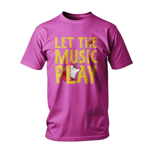 Тениска Let The Music Play