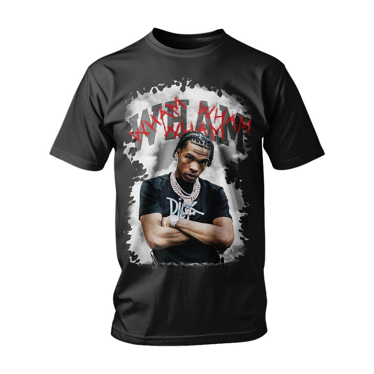 Tricou Lil Baby WHAM in the Sky