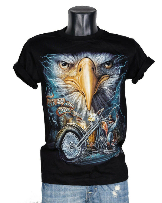 Тениска Live To Ride Eagle HD-87