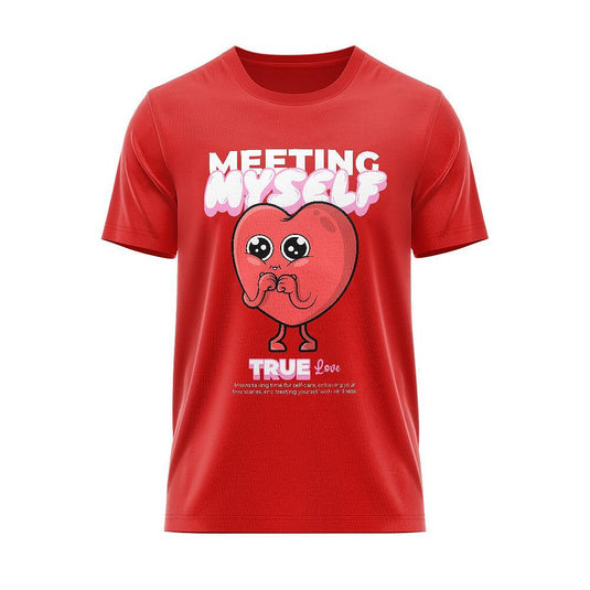 Тениска Meeting Myself True Love