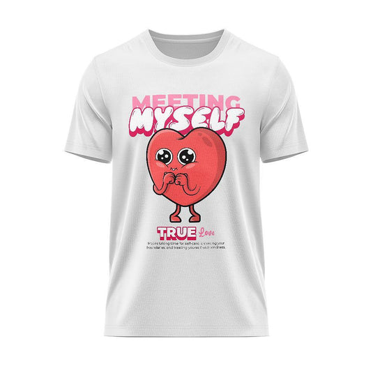 Тениска Meeting Myself True Love