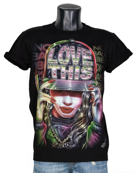 Тениска Love This Music Girl 4D-24