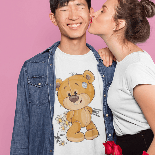 Тениска Lovely Bear Flower Boy
