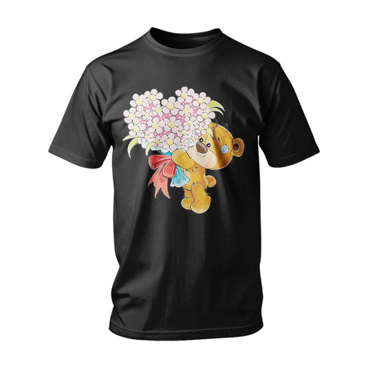 Тениска Lovely Bear Flowers For You