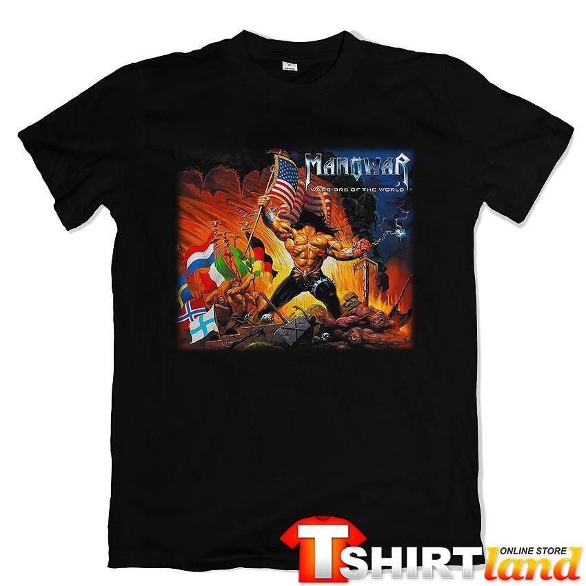 Тениска Manowar Warriors of the world