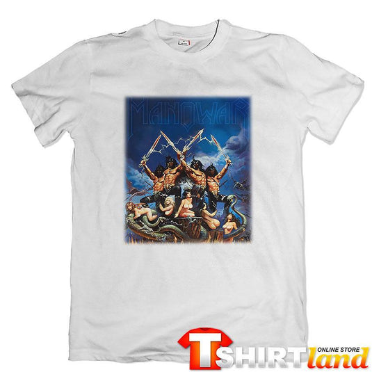Тениска Manowar Gods of world