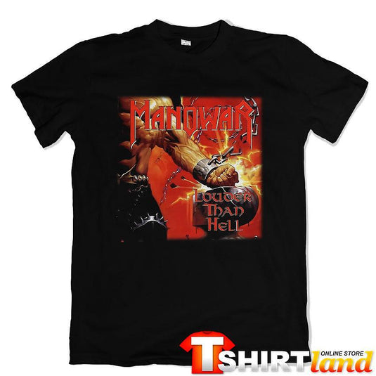 Тениска Manowar Louder than Hell