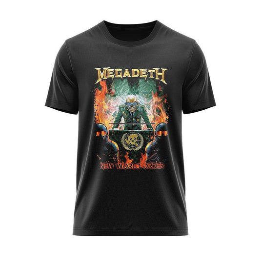 Тениска Megadeth 12 New World Order
