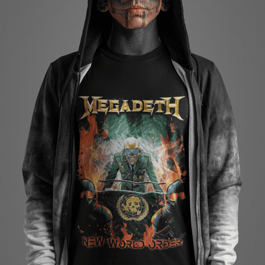 Тениска Megadeth 12 New World Order