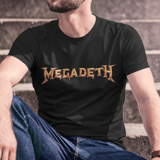 Тениска Megadeth 17 Classic Logo