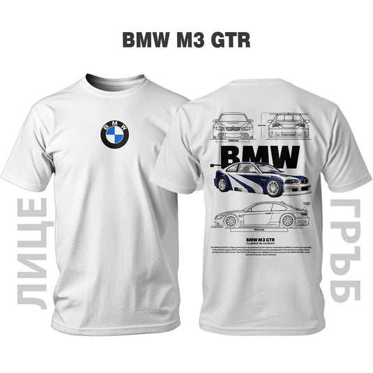 Тениска BMW M3 GTR