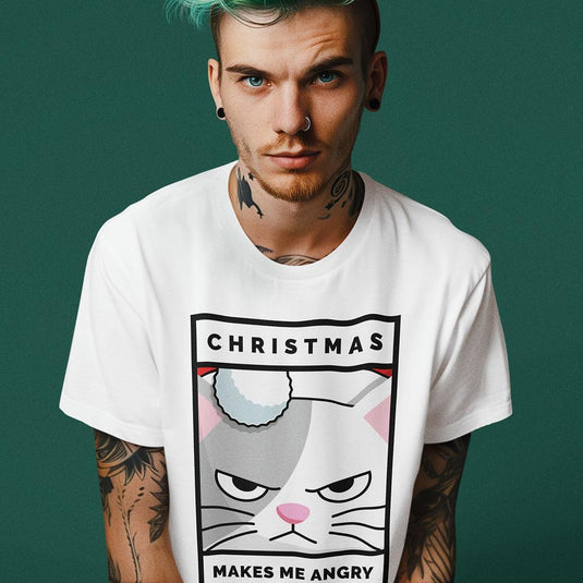 Тениска Christmas Makes Me Angry CHR_55