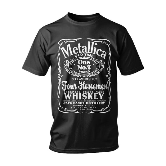 Тениска Metallica - Jack Daniel's Logo