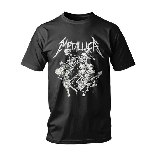 Тениска Metallica - Skeletons Musicians