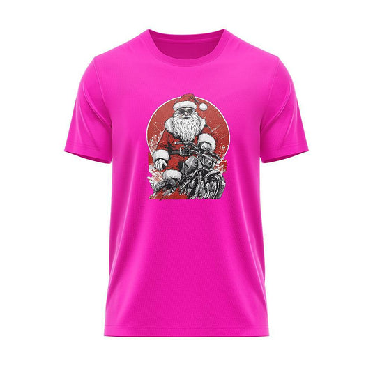 Тениска Santa Motorcycle Rider CHR_03