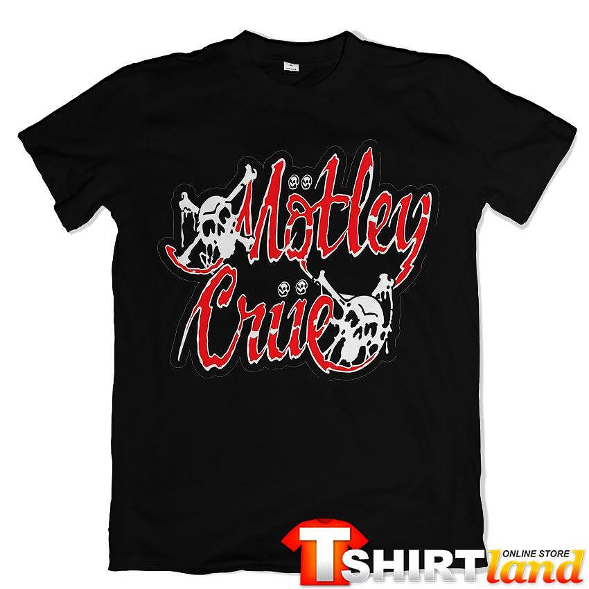 Тениска Motley Crue Skulls and Bones