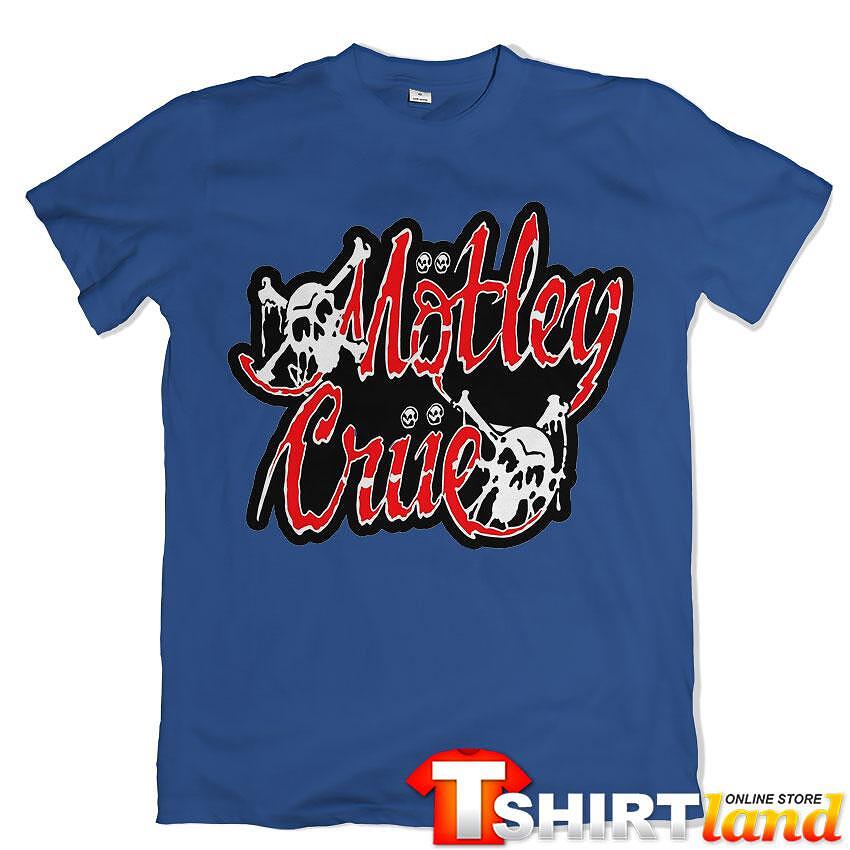 Тениска Motley Crue Skulls and Bones