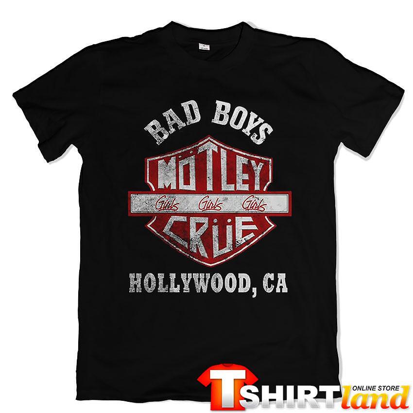 Тениска Motley Crue Harley Davidson Logo