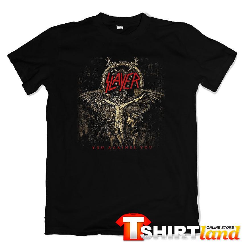 Тениска Slayer You against you
