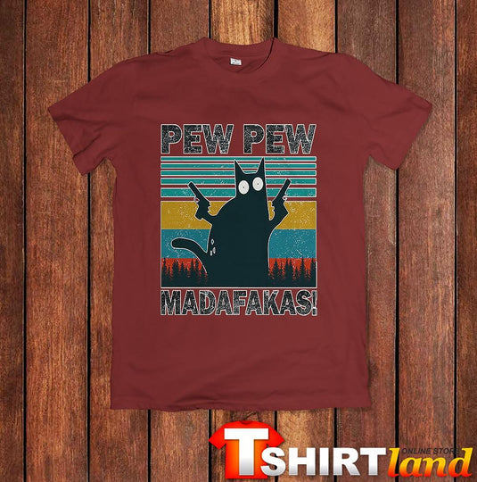 Тениска Pew Pew Cat