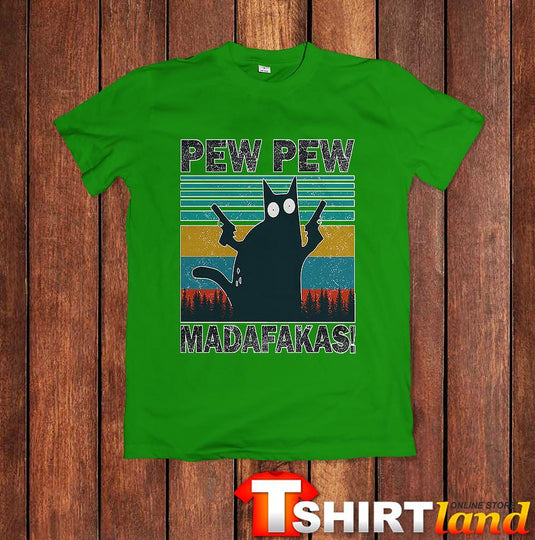 Тениска Pew Pew Cat
