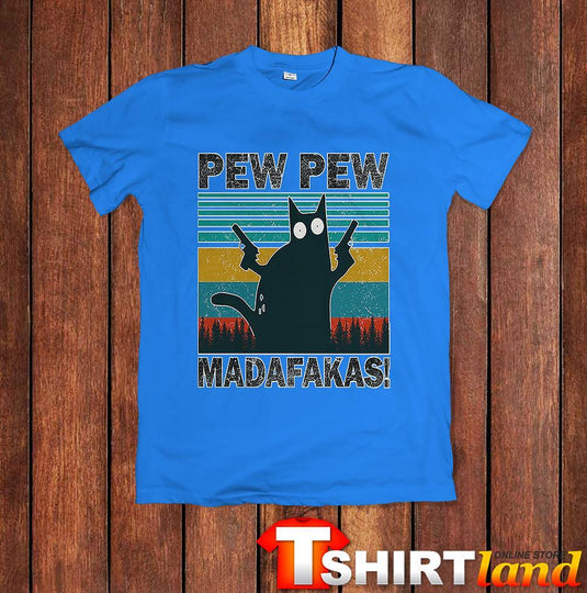 Тениска Pew Pew Cat