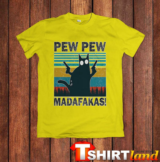 Тениска Pew Pew Cat