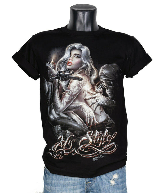 Тениска My Style Tattoed Girl HD-75
