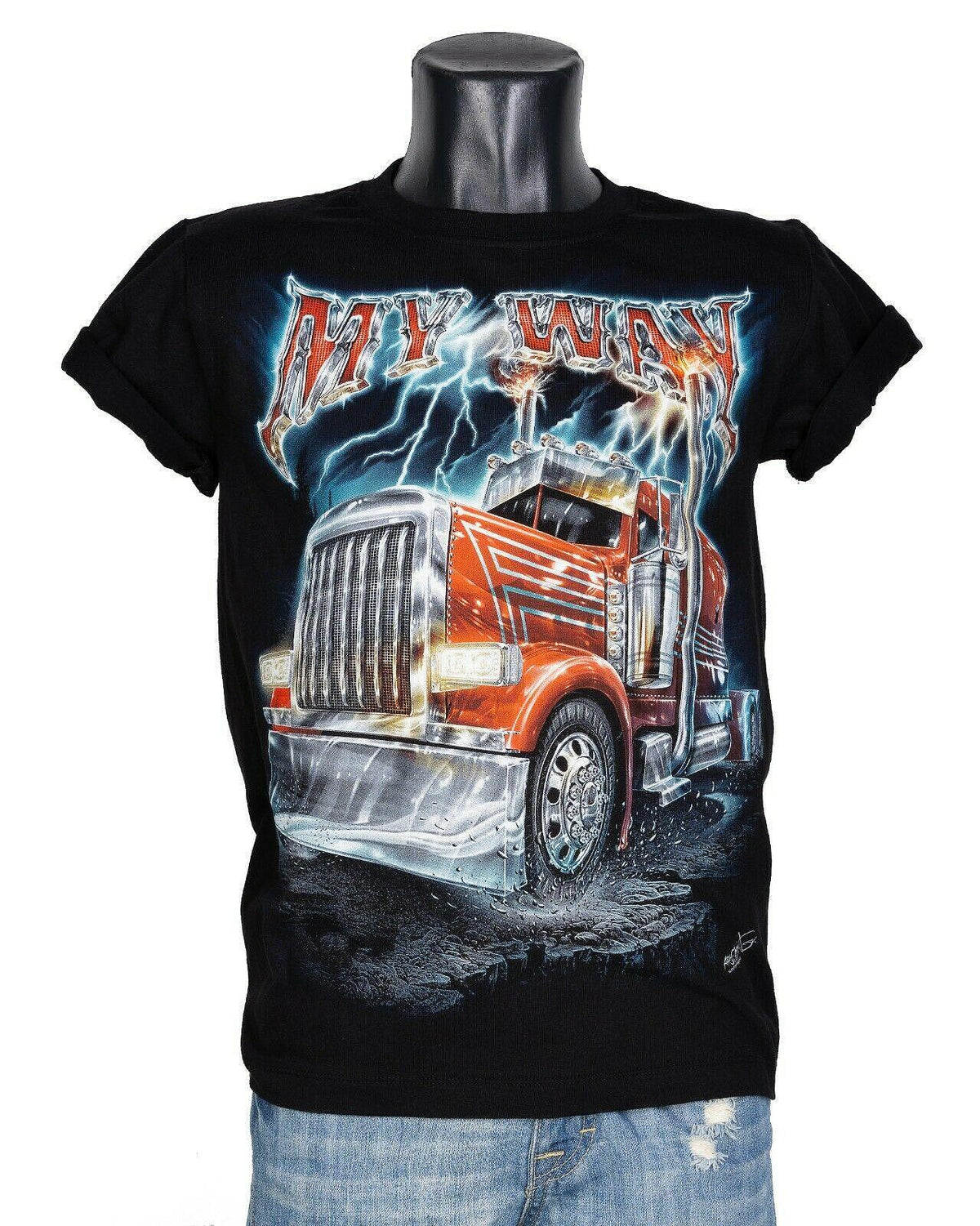 T-shirt My Way Truck GR-809