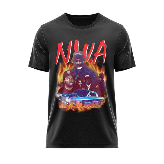 Тениска N.W.A. On Fire