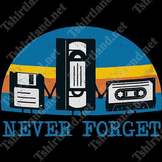 Тениска Never Forget The 90s