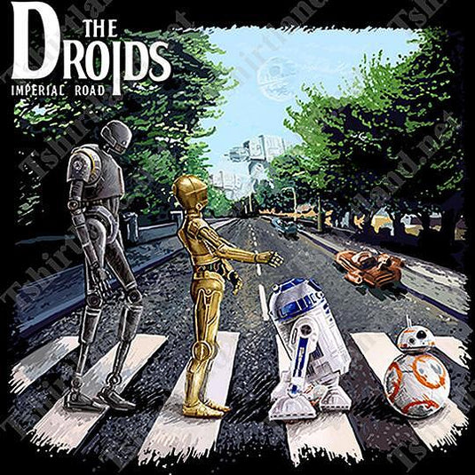 Тениска STAR WARS - The Walk of the Droids