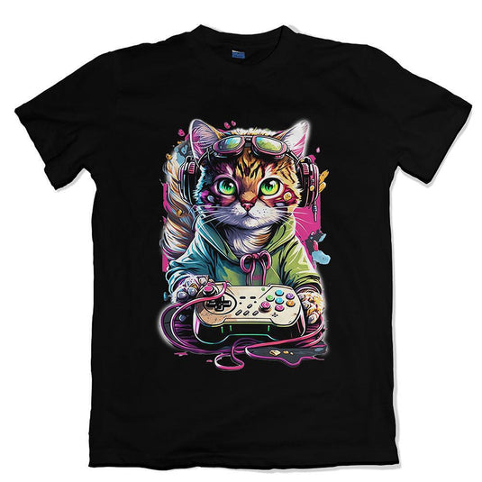 Тениска Gaming Cat