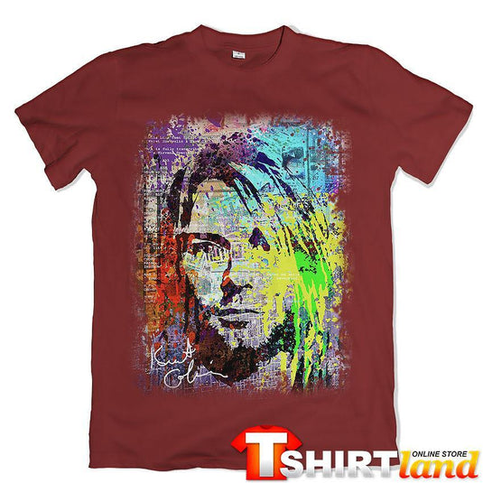 Тениска Nirvana Kurt Cobain Art